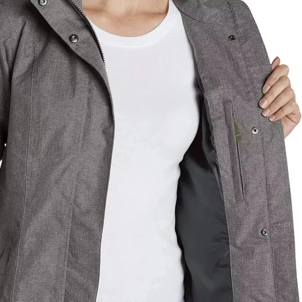 Eddie Bauer Women's Girl on the Go Trench Coat, Medium Size, New - Picture 4 of 8